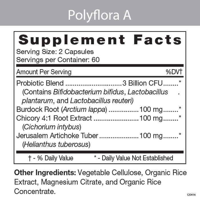 Polyflora A - Pre/Probiotic