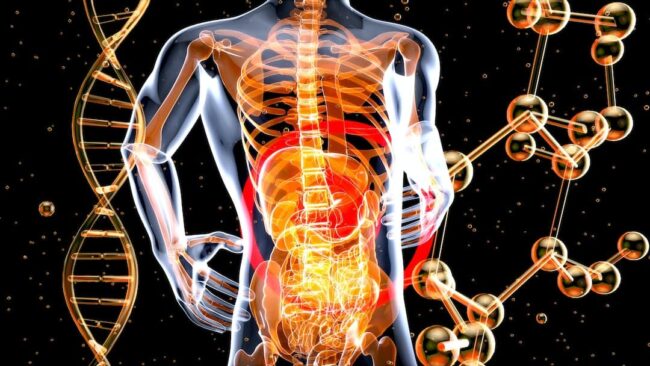 The body with structure and genes