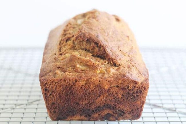 Banana bread for aging adults